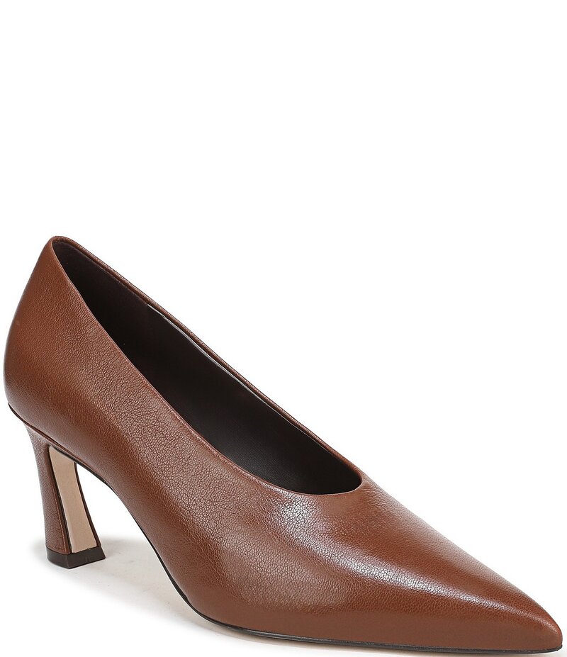 ナチュライザー レディース シューズ パンプス レザー Naturalizer 27 EDIT Emery Leather Dress Pumps Caramel