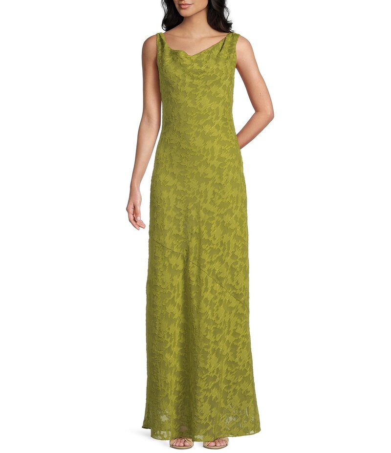 トップショップ レディース トップス ワンピース TOPSHOP Dre Devore Long Dress Mid Green グリーン