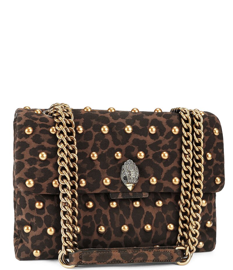 カートジェイガーロンドン レディース バッグ ショルダーバッグ Kurt Geiger London Large Kensington Studs Shoulder Bag Brown ブラウン