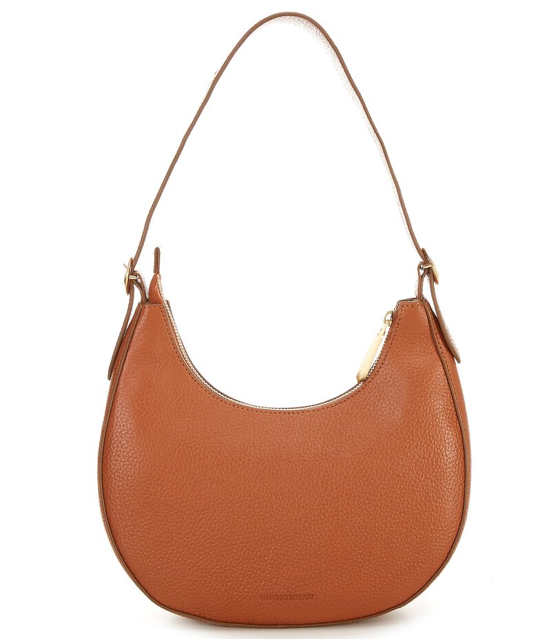 アントニオ メラーニ レディース バッグ ショルダーバッグ Antonio Melani La Pelle Crescent Hobo Shoulder Bag COGNAC