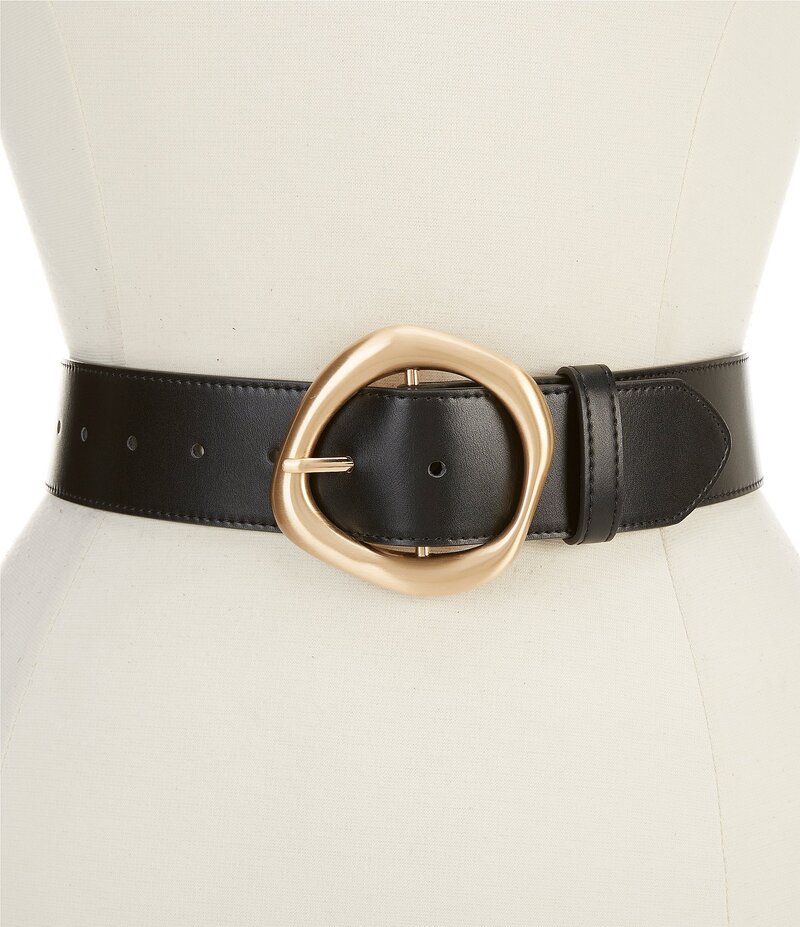 ディラーズ レディース アクセサリー ベルト Dillard's 1.75 Organic Statement Belt Black ブラック