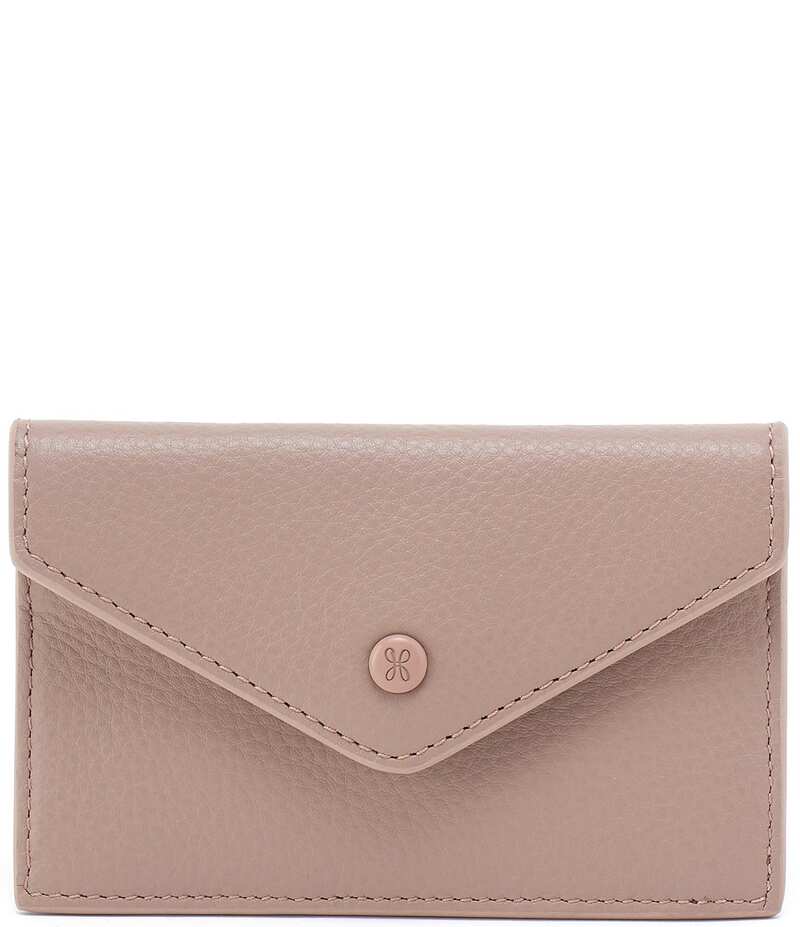 ホボ レディース アクセサリー 財布 HOBO Goldie Love Wins All Card Case Warm Adobe