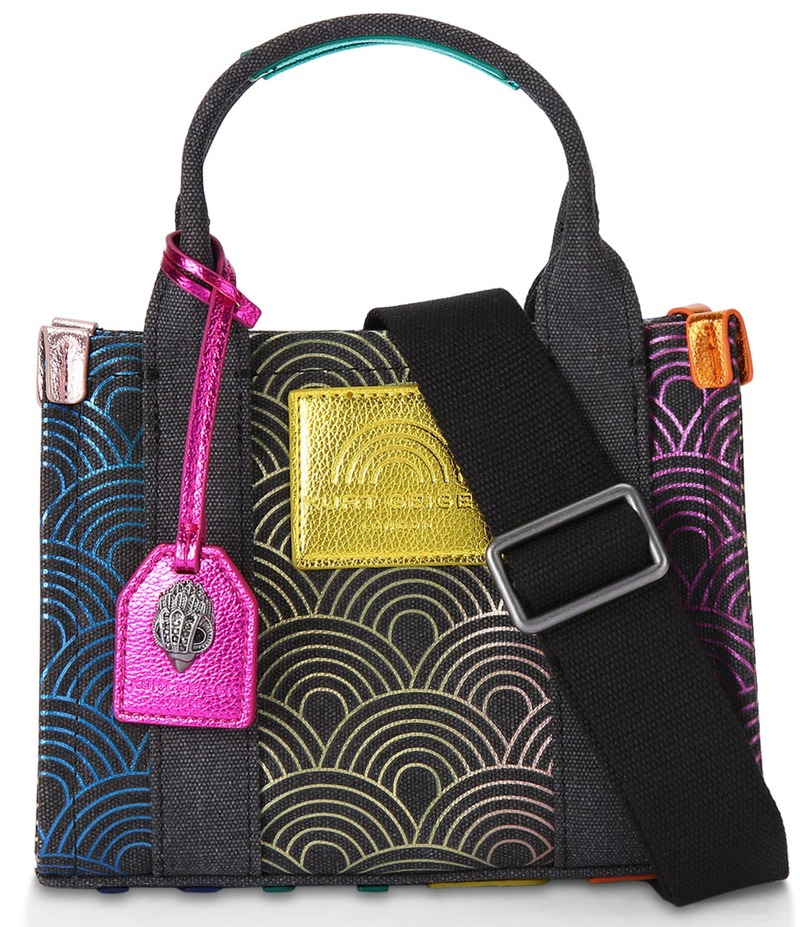 カートジェイガーロンドン レディース バッグ トートバッグ ミニ Kurt Geiger London XS Southbank Mini Tote Bag Black Multi ブラック