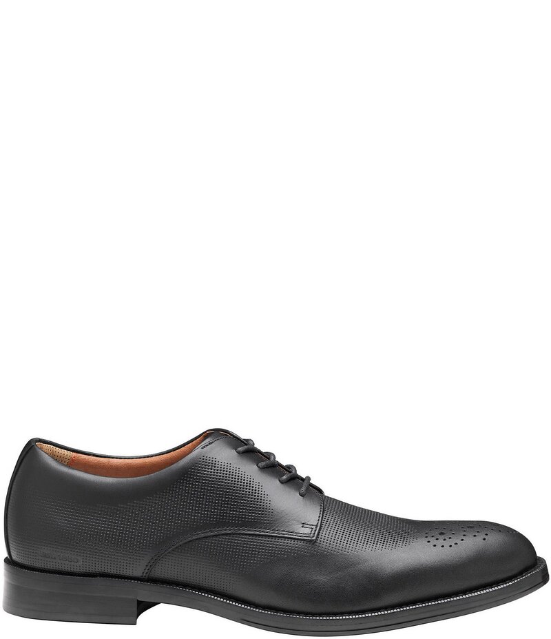 ジョンストンアンドマーフィー メンズ シューズ ドレスシューズ ウィングチップ オックスフォード レザー Johnston & Murphy Men's XC+Copley Waterproof Embossed Leather Wingtip Oxfords Black ブラック