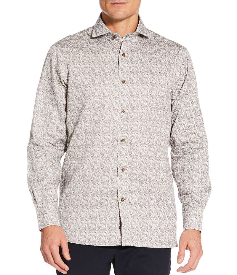 ダニエル クレミュ メンズ トップス プルオーバー Daniel Cremieux Signature Label The Highlands Collection Paisley Flannel Long Sleeve Woven Shirt Multi マルチ色合い