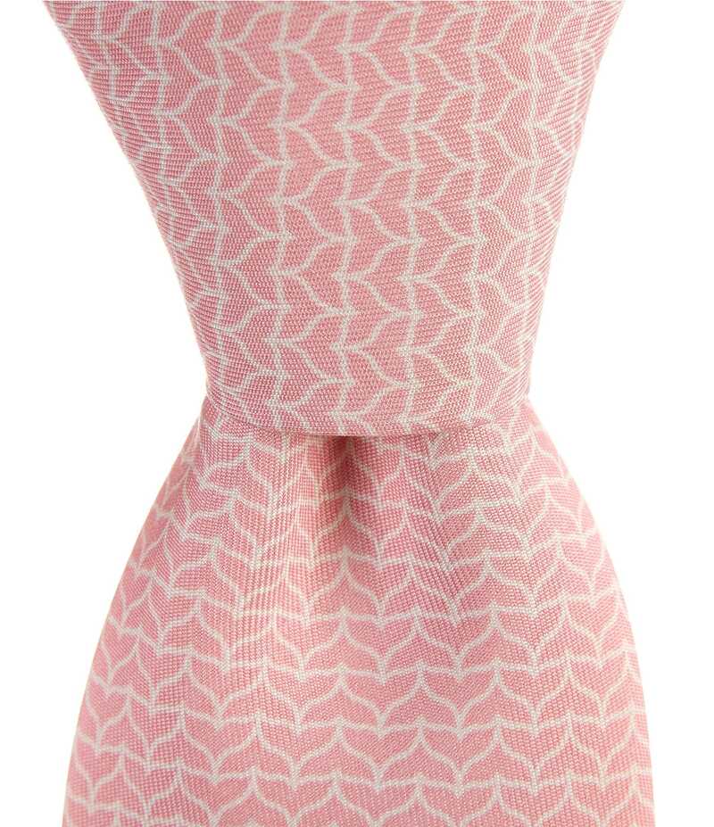 ヴァインヤードヴァインズ メンズ アクセサリー ネクタイ プリント Vineyard Vines Whale Tail Geo Printed Tie Light Pink ピンク