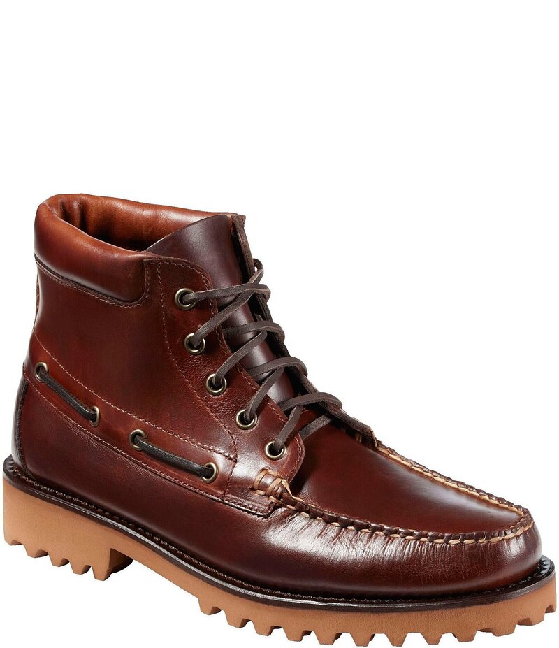 エルエルビーン メンズ シューズ ブーツ・レインブーツ レザー L.L.Bean L.L. Bean Men Allagash Handsewn Leather Chukka Boots Canyon
