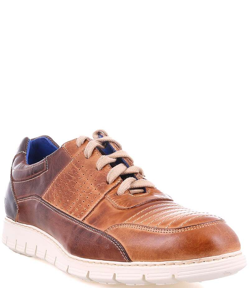 ベッドステュ メンズ シューズ ドレスシューズ スニーカー レザー Bed Stu Men's Fairman Low Top Leather Sneakers Cold Brew
