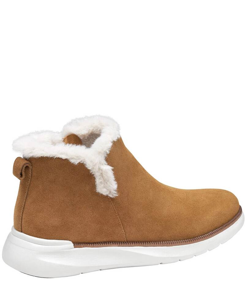 ジョンストンアンドマーフィー レディース シューズ ブーツ・レインブーツ スエード スニーカー ブーツ Johnston & Murphy Emery Waterproof Suede Sneaker Booties Whiskey