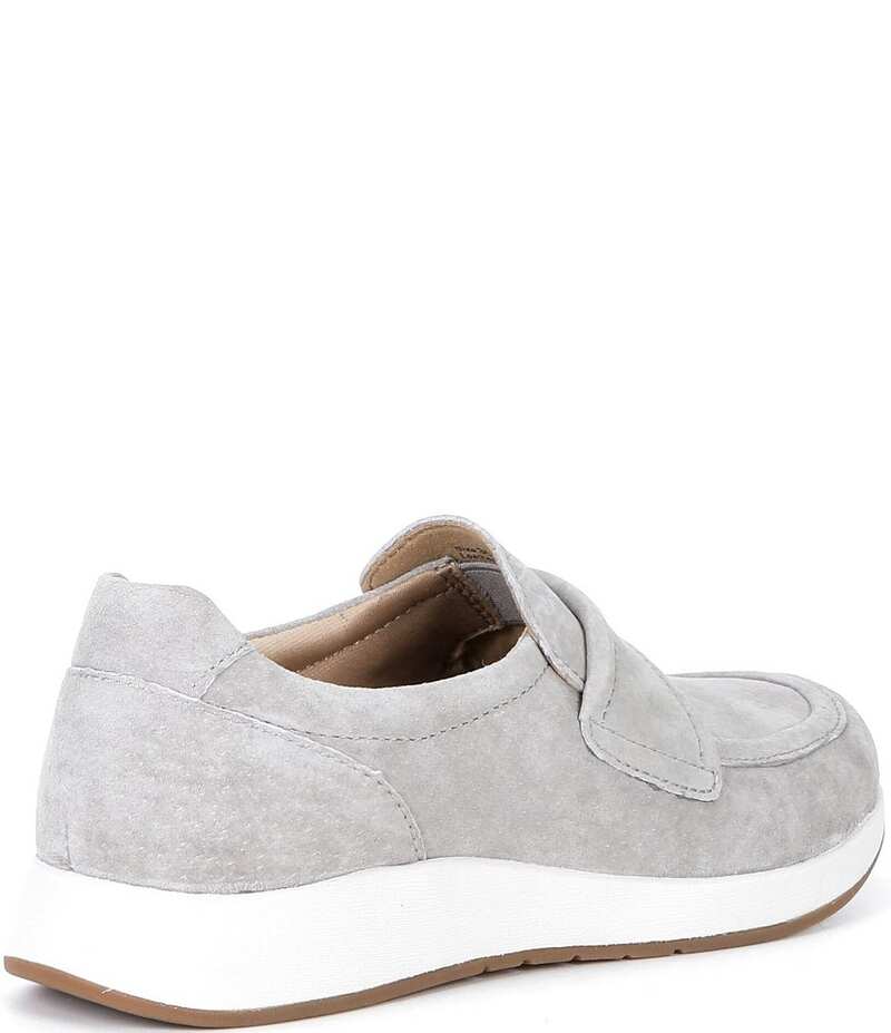 ダンスコ レディース シューズ スニーカー スエードクロス 置き目毛革 Dansko Clementine Nubuck Suede Loafer Sneakers Light Grey 薄墨色
