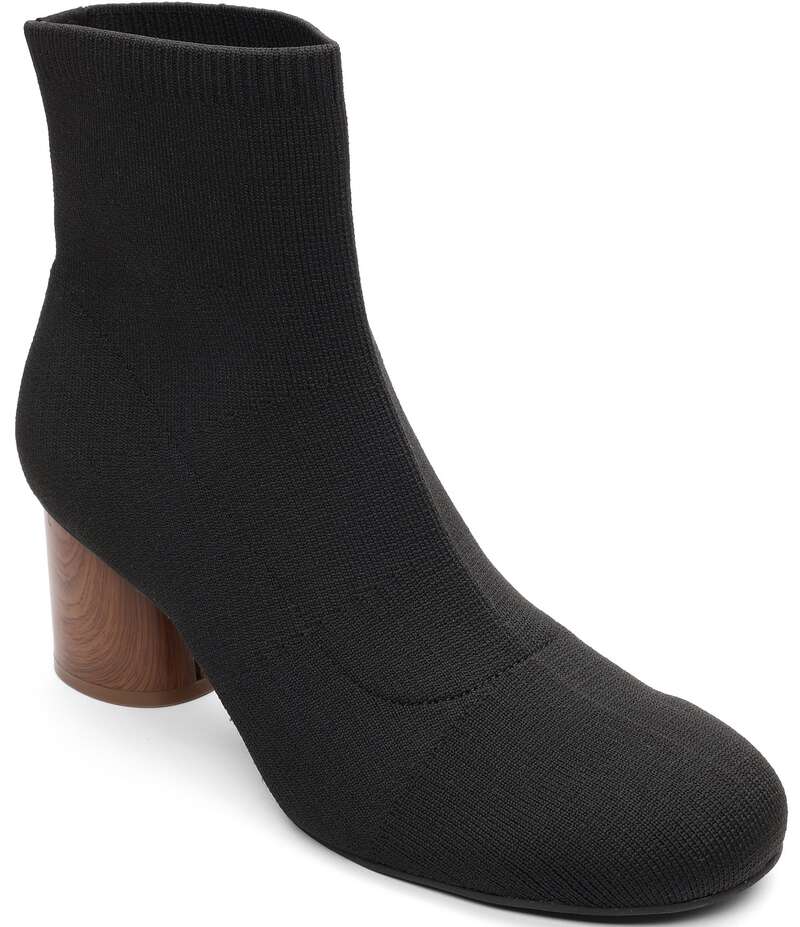 サンクチュアリー レディース シューズ ブーツ・レインブーツ ニット Sanctuary Ronnie Stretch Knit Booties Black ブラック｜ReVida 店 13,665円
