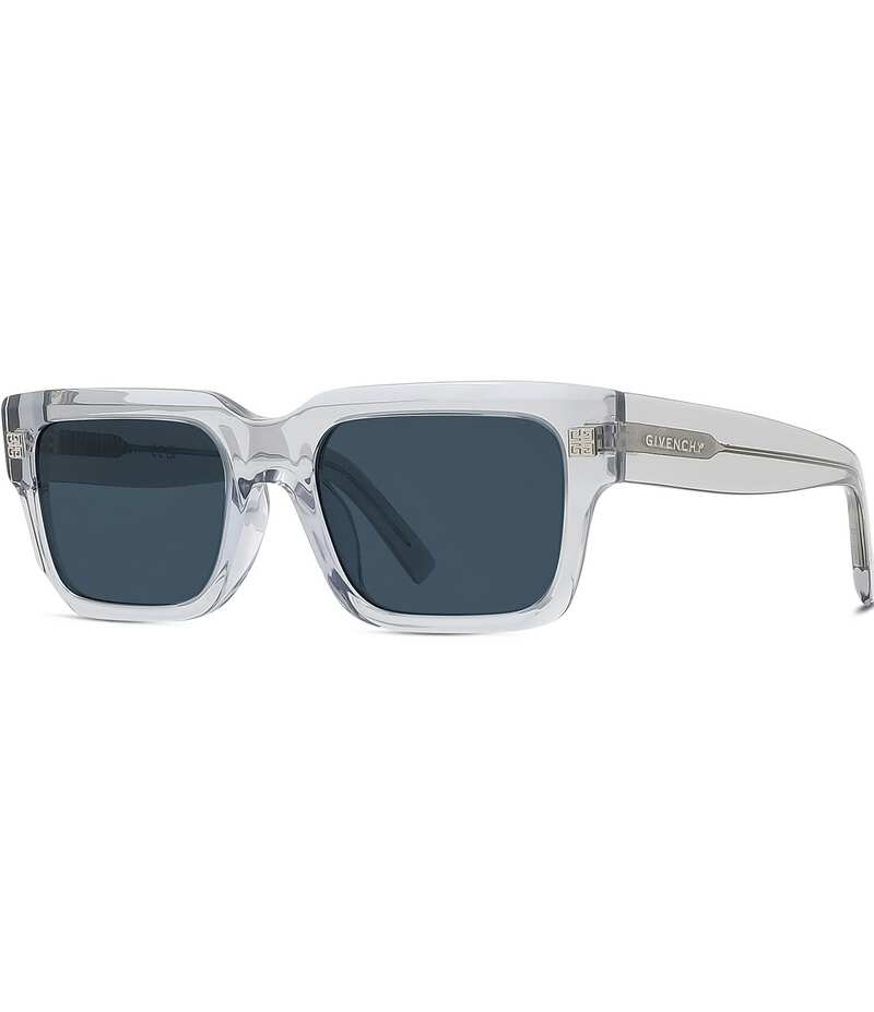 ジバンシー レディース 付属品 サングラス・アイウェア Givenchy Women\u0027s GV Day 53粍 Geometric Rectangle Sunglasses Transparent Light Grey 薄墨色