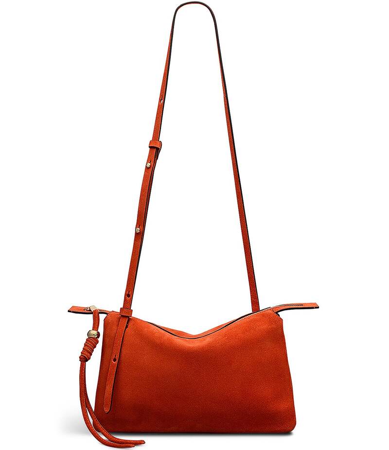 ラドリー 英国の首都 レディース 御徒面子 スエードクロス Radley London Romilly Suede Medium Crossbody Bag Flame