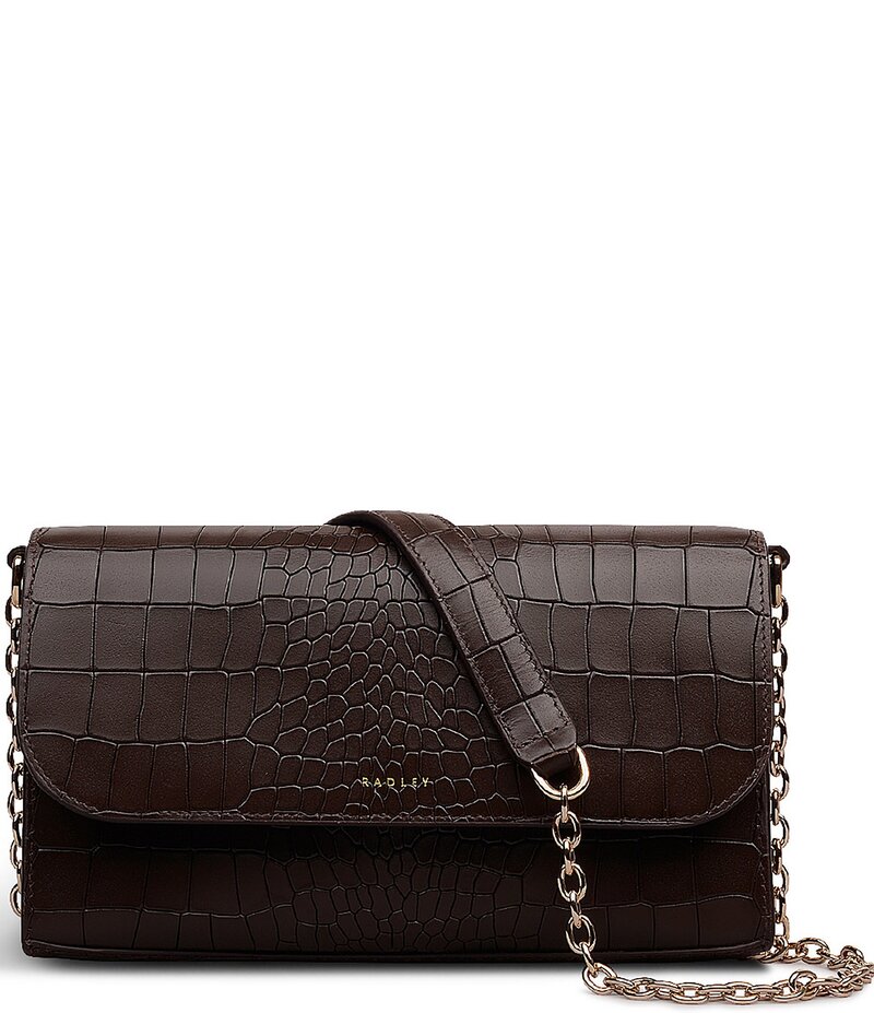 ラドリー ロンドン レディース バッグ Radley London Rathbone Microcodilembossed Crossbody Bag Dark Oak