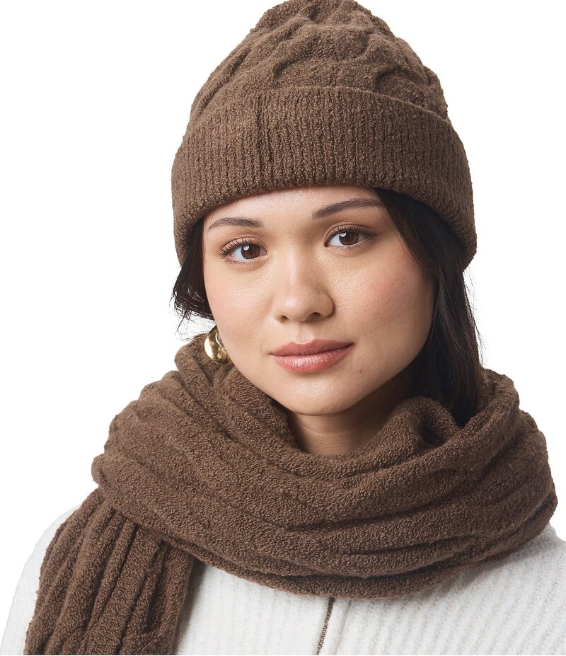 スプレンディット レディース アクセサリー 帽子 ニット Splendid X Cella Jane Blog Cable Knit Beanie Hatruffle 14,480円