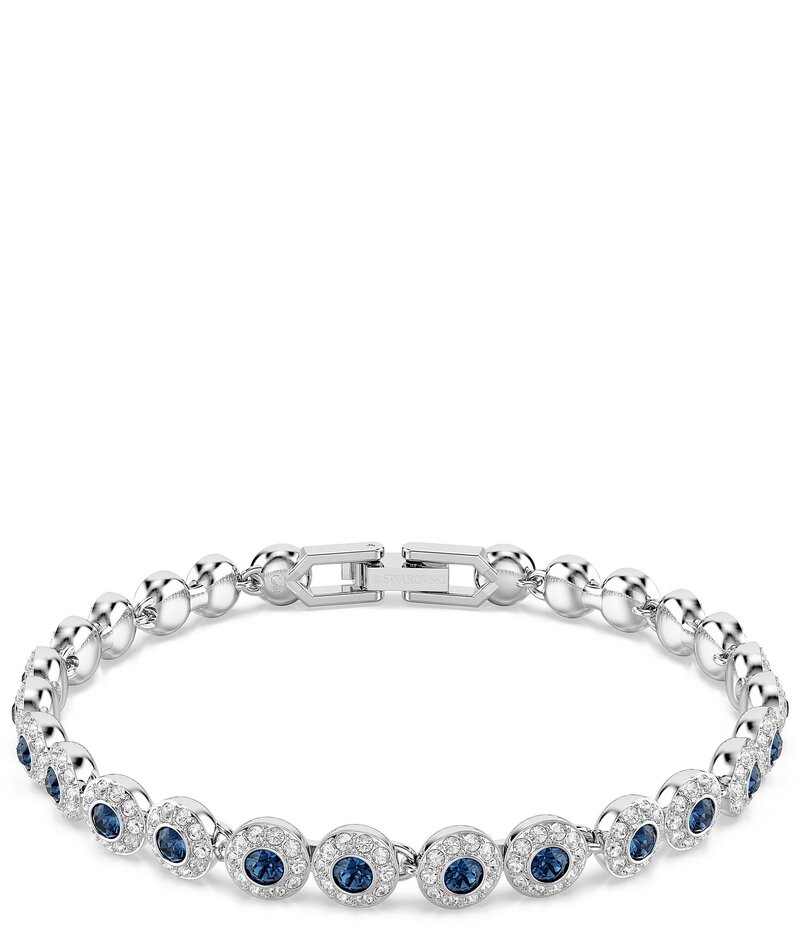 スワロフスキー レディース アクセサリー ブレスレット・バングル・アンクレット Swarovski Unangelic Tennis Line Bracelet Blue ブルー