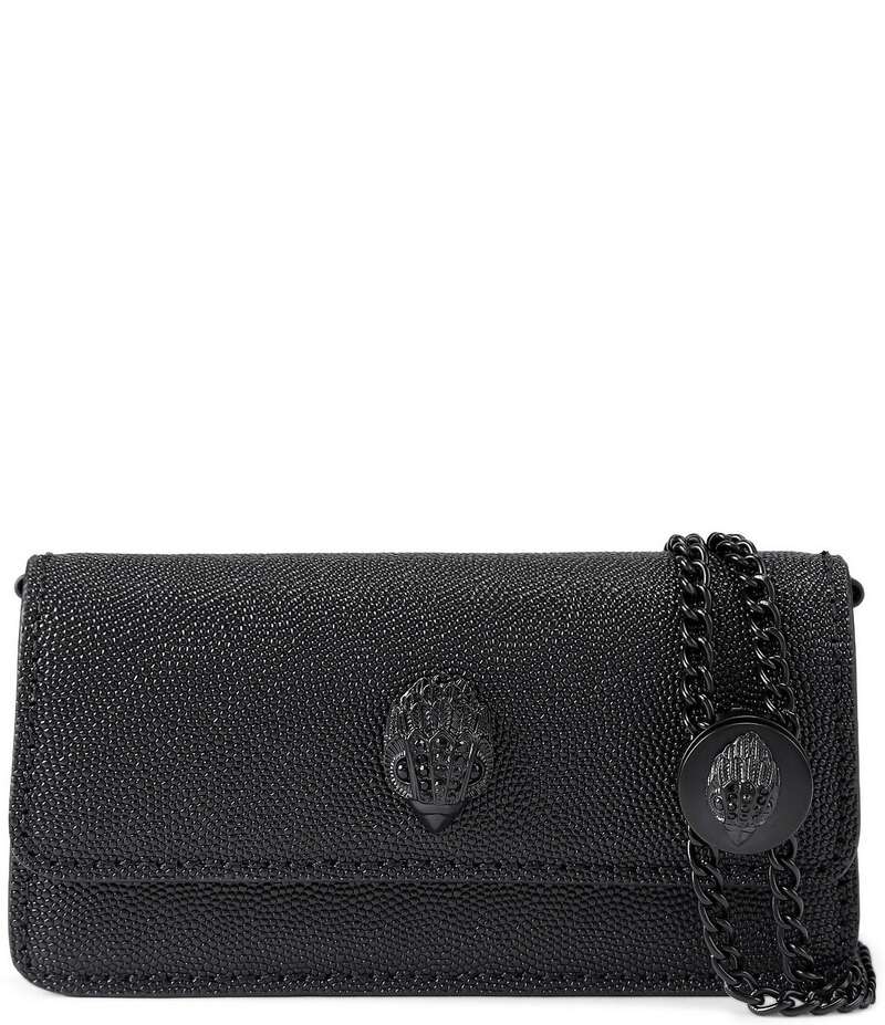カートジェイガーロンドン レディース 御徒面子 Kurt Geiger London Long Nano Shoreditch Drench Crossbody Bag Black 黒いこと