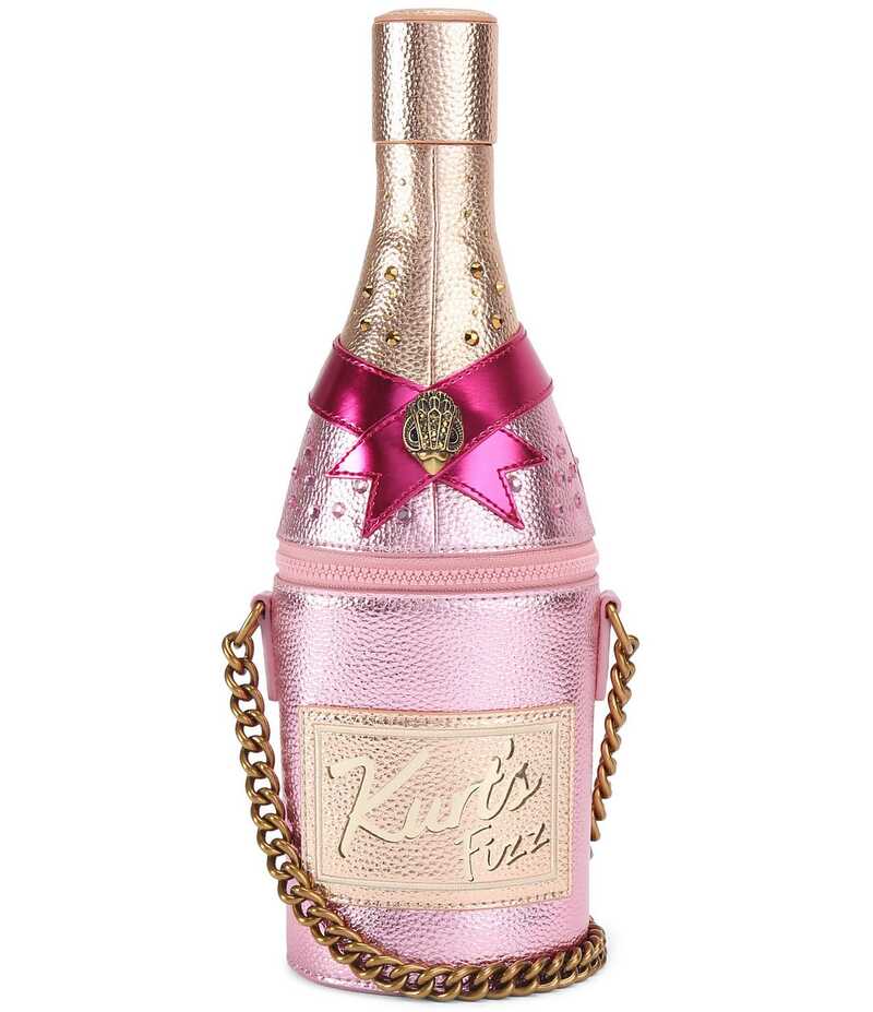 カートジェイガーロンドン レディース バッグ Kurt Geiger London Champagne Bottle Rhinestone Crossbody Bag Pink ピンク