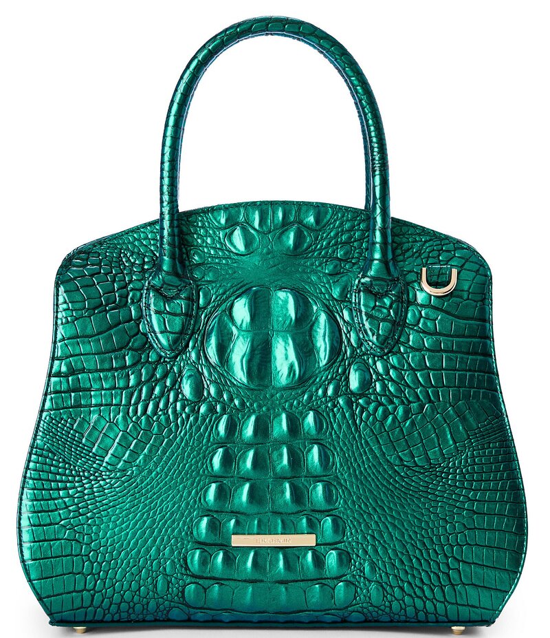 ブランミン レディース バッグ BRAHMIN Melbourne Collection Rosetta Mystic Green Satchel Bag Mystic Green グリーン