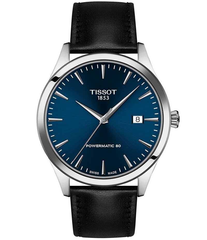 ティソット レディース 付属品 ウオッチ なめし革 Tissot Men\u0027s Classic Dream GTS Automatic Leather Strap Watch Black 黒いこと