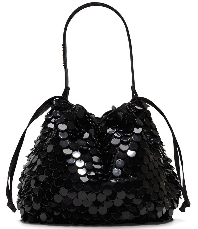 テッドベーカー レディース バッグ Ted Baker London Coral Bucket Drawstring Bag Black ブラック