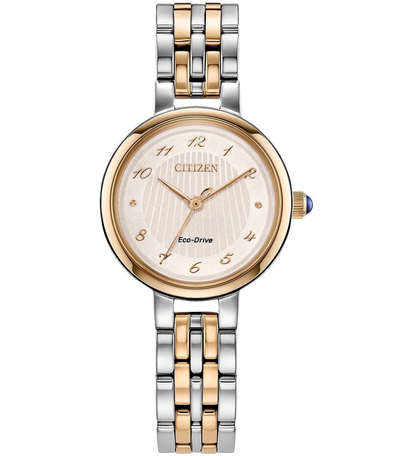 シチズン レディース 佩び物 ウォッチ プルオーバー Women\u0027s Eco-Drive Citizen L Three Hand Two Tone Stainlessteel Bracelet Watch Two Tone
