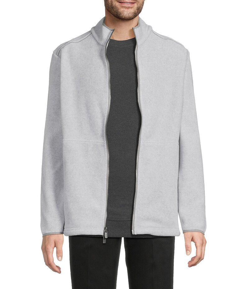 ラウンドトゥリーアンドヨーク メンズ アウター ジャケット・ブルゾン フリース Roundtree & Yorke Chill Fleece Defense Jacket Grey グレー