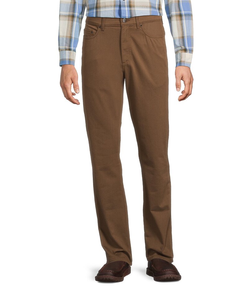 ラウンドトゥリーアンドヨーク メンズ ボトムス カジュアルパンツ Roundtree & Yorke Andrew Straight Fit 5-Pocket Pants British Khaki カーキ