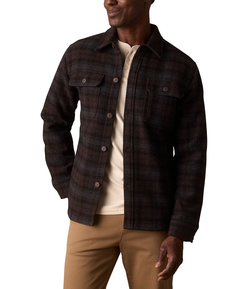 ノーマルブランド メンズ アウター ジャケット・ブルゾン The Normal Brand Plaid Brightside Workwear Jacket Brown Plaid ブラウン