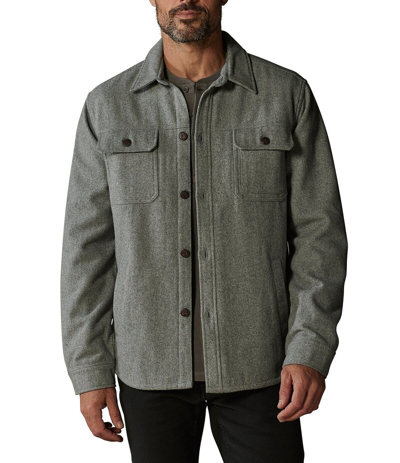 並大抵ブランド名 メンズ アウター 上衣・上衣 毛糸 The Normal Brand Brightside Wool Workwear Jacket Ash 木灰
