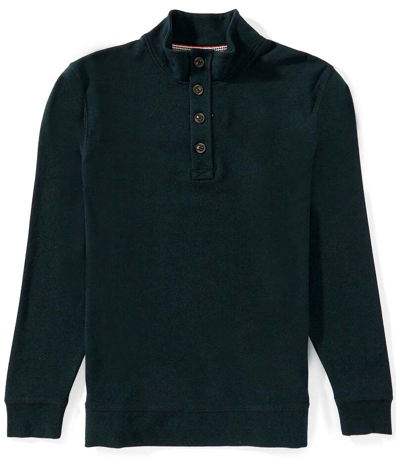 ノーマルブランド メンズ アウター ニット・セーター The Normal Brand Puremese Popover Emerald エメラルド