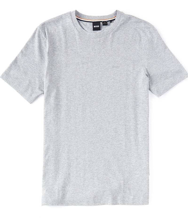 ヒューゴボス メンズ トップス シャツ Hugo Boss Thompson Short Sleeve T-Shirt New Silver シルバー