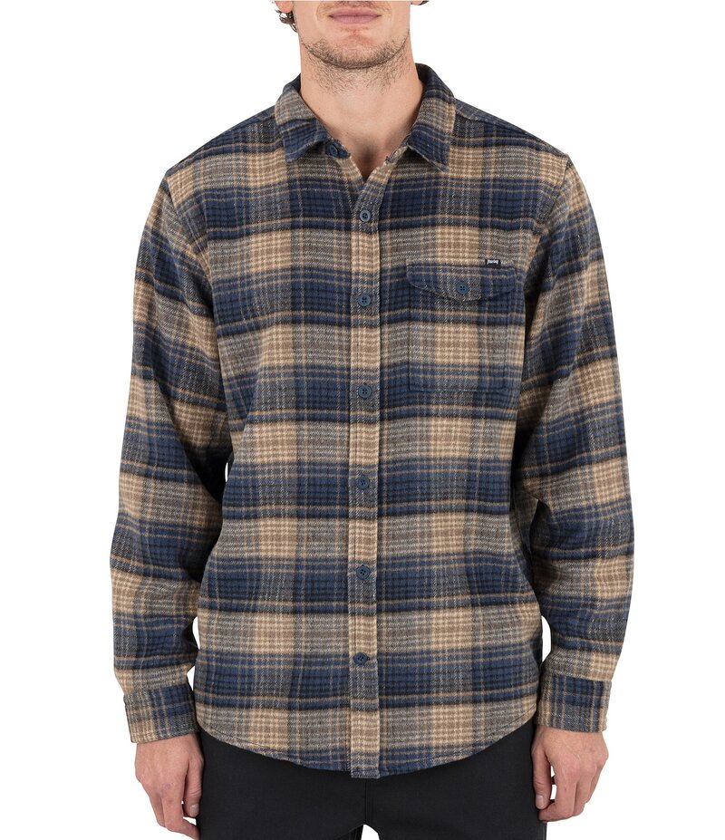 ハーレー メンズ トップス シャツ Hurley Portland Heavy Weight Flannel Shirt Woodside