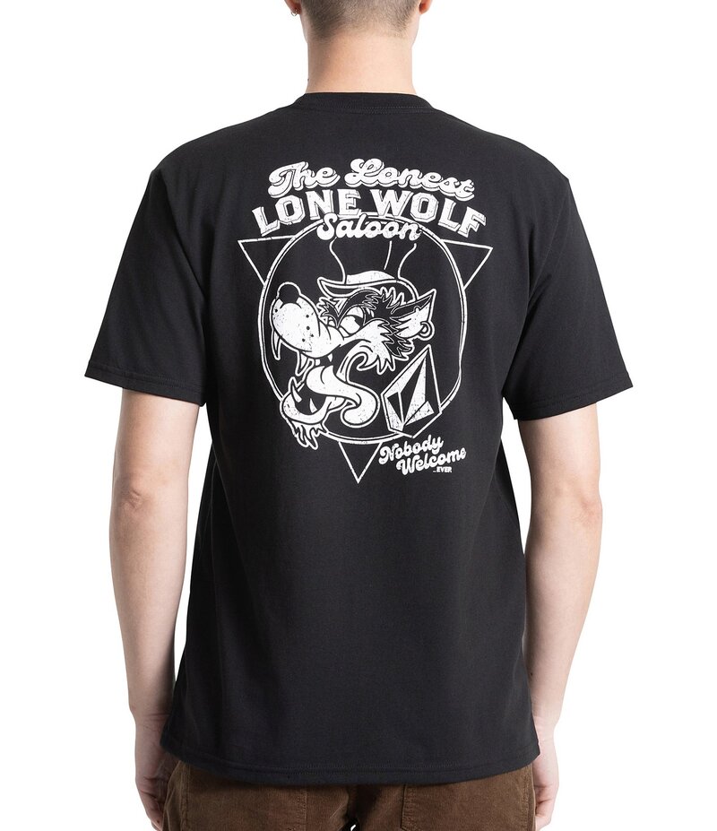 ボルコム メンズ トップス シャツ グラフィック Volcom Short Sleeve Graphic T-Shirt Black ブラック
