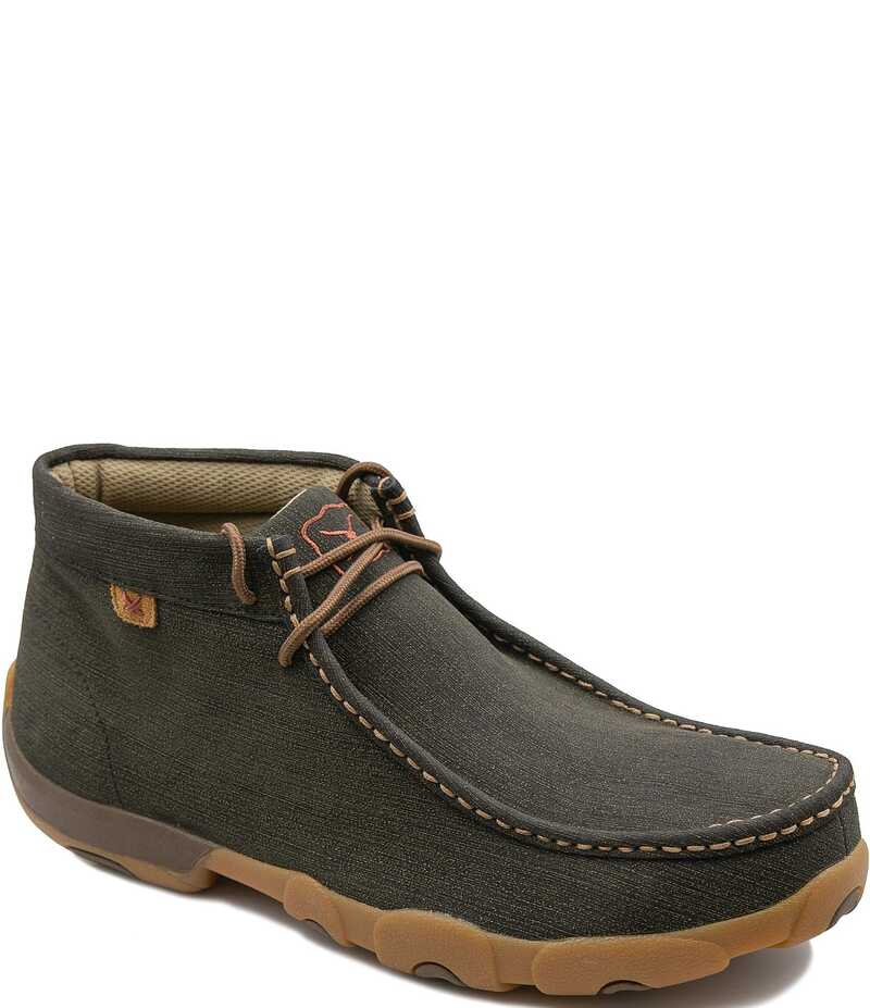 ツイステッドエックス メンズ シューズ Twisted X Men's Work Composite Toe Slip On Driving Moccasins Brown ブラウン