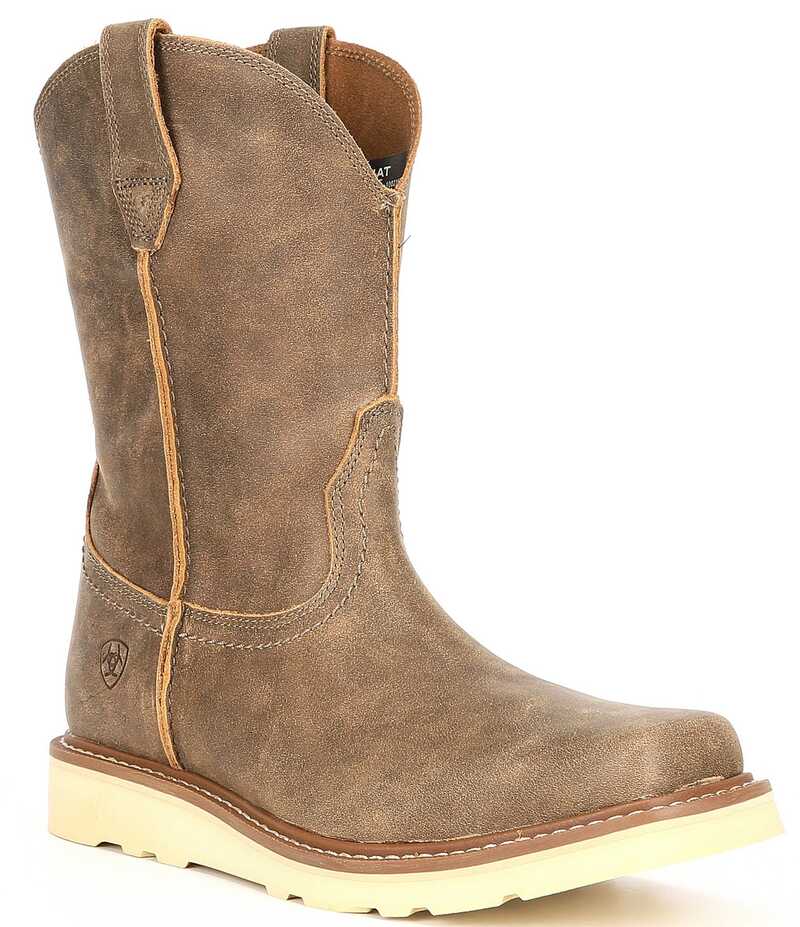 アリアト メンズ シューズ ブーツ・レインブーツ Ariat Men\u0027s Bomberamblerecon Western Boots Bomber Brown 赤銅色