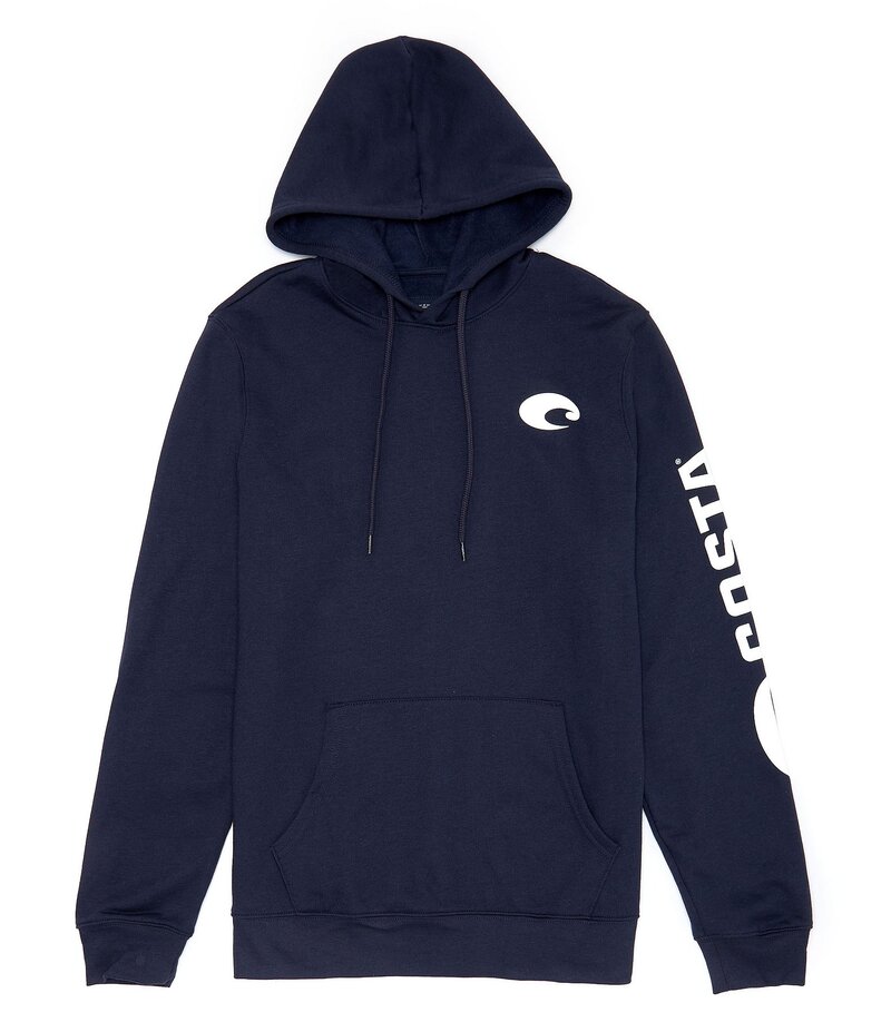 コスタ メンズ アウター パーカー・スウェット フリース Costa Core Fleece-Lined Long Sleeve Hoodie Navy ネイビー