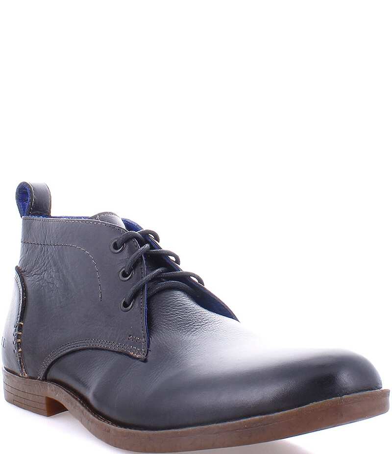 ベッドステュ メンズ シューズ ブーツ・レインブーツ なめし革 Bed Stu Men\u0027s Illiad Leather Chukka Boots Black 黒いこと