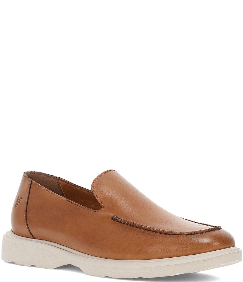 フライ メンズ シューズ スリッポン・ローファー レザー Frye Men's Connor Leather Venetian Loafersaddle