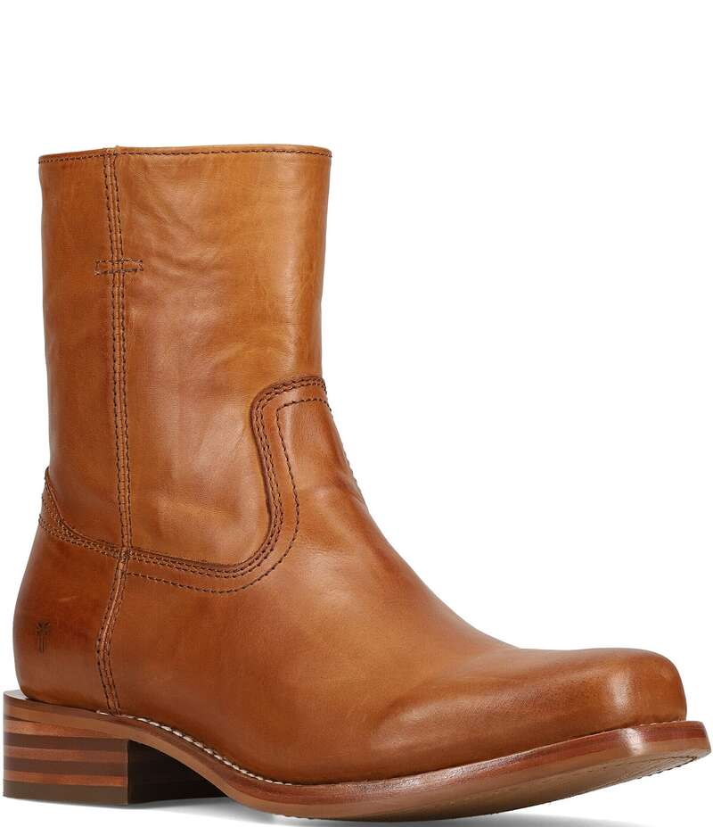 フライ メンズ シューズ ブーツ・レインブーツ レザー Frye Men's Campus Leather Inside Zip Bootsaddle
