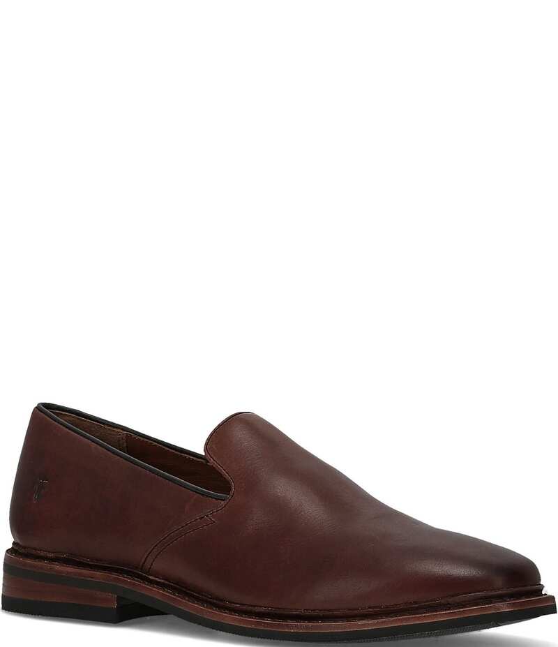 フライ メンズ シューズ スリッポン・ローファー レザー Frye Men's Pauleather Venetian Loafers Brown ブラウン