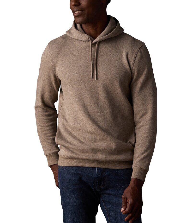 ノーマルブランド メンズ アウター パーカー・スウェット フリース The Normal Brand Puremeso Fleece Hoodie Dark Taupe トープ
