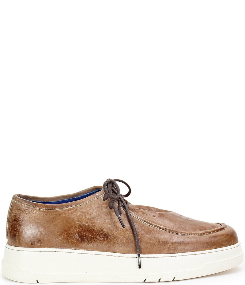ベッドステュ メンズ シューズ スニーカー レザー Bed Stu Men's Webmaster Leather Moc Toe Sneakers Tan タン