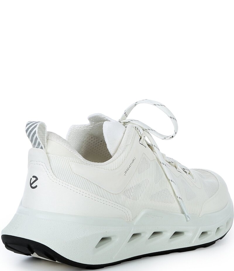 エコー レディース シューズ スニーカー メッシュ レース レザー ECCO Women's Biom 720 Leather and Mesh Lace Up Sneakers White ホワイト