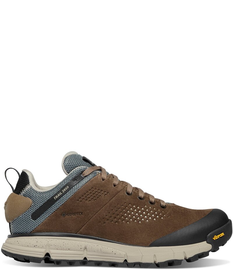 ダナー レディース シューズ スニーカー Danner Women's Trail 2650 GTX Waterproof Hiking Sneakers Kangaroo Brown/Stormy Weather ブラウン