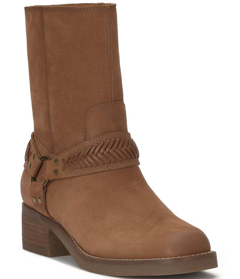 ラッキーブランド レディース シューズ ブーツ・レインブーツ レザー Lucky Brand Kujono Leather O-Ring Harness Hardware Boots Acorn