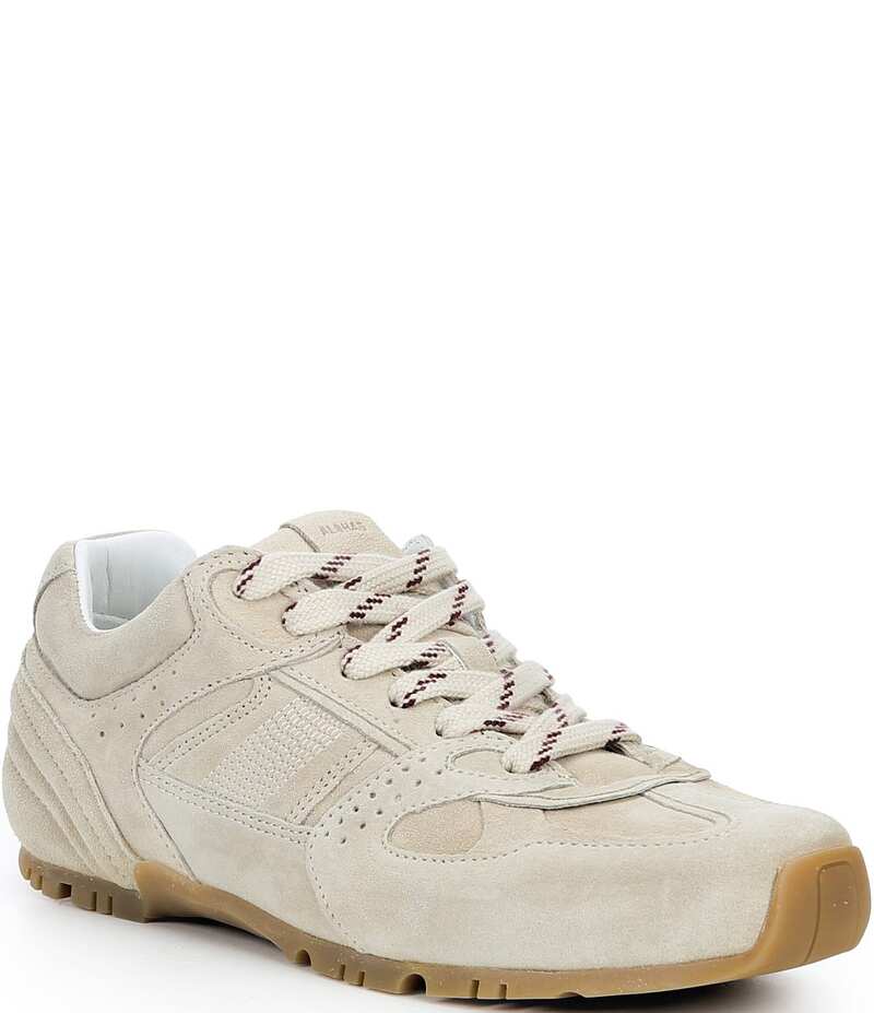 アロハス レディース ボトムス カジュアルパンツ スニーカー スエード レース ALOHAS Tb.56 Suede Lace Up Sneakers Cream クリーム