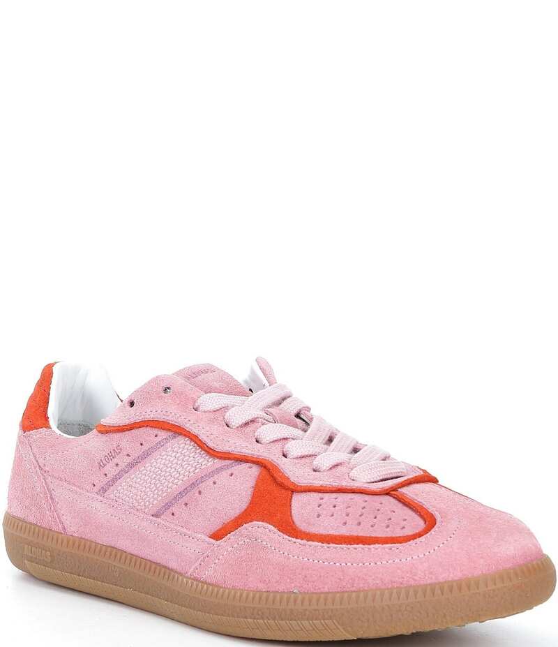 アロハス レディース ボトムス カジュアルパンツ スニーカー スエード レース ALOHAS Tb.490 Rife Suede Lace Up Sneakersea Pink ピンク