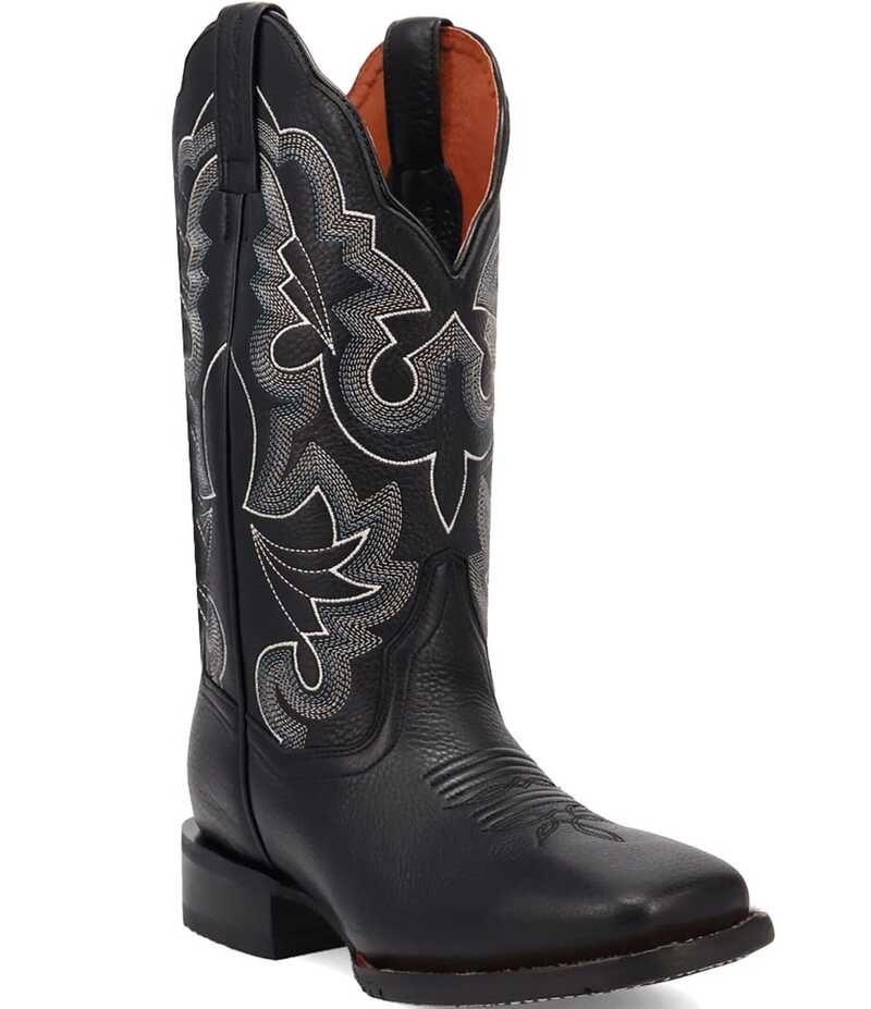 ダンポスト レディース シューズ ブーツ・レインブーツ トール レザー Dan Post Women's Lizzie Leather Square Toe Tall Western Boots Black ブラック 42,480円