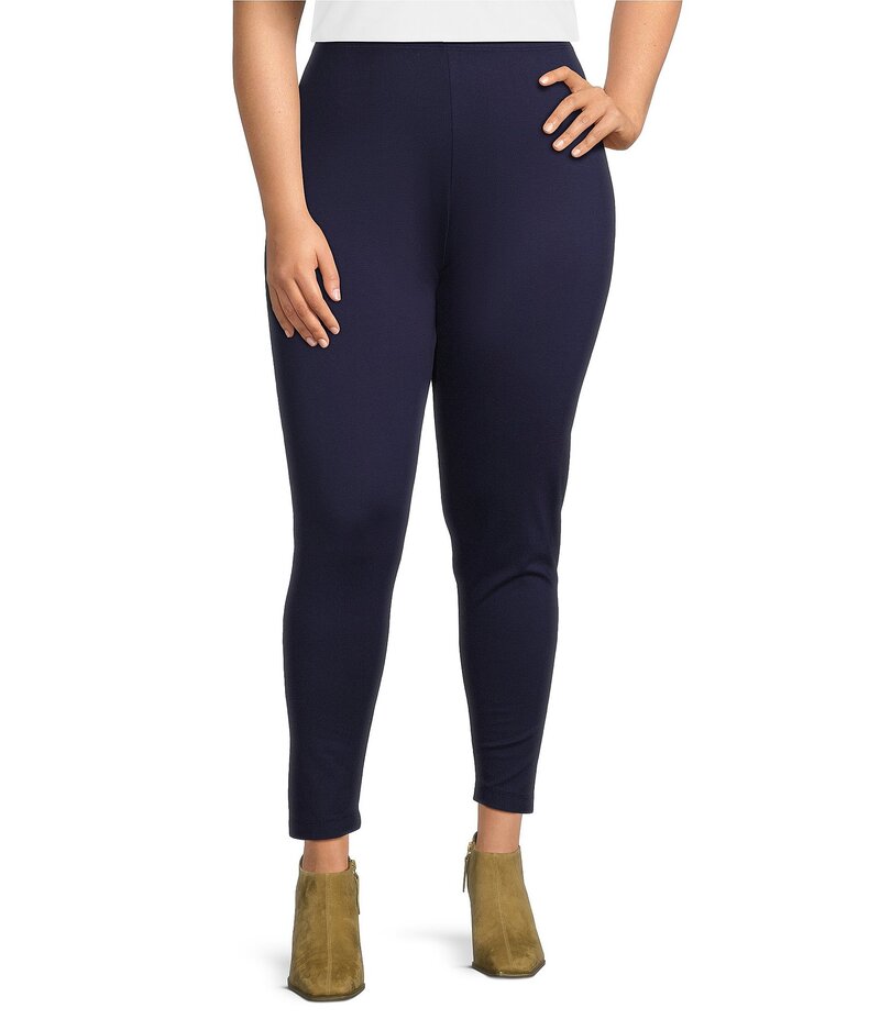 ブライン ウォーカー レディース ボトムス カジュアルパンツ プラスサイズ レギンス Bryn Walker Plusize Modal Ponti Elastic Waist Slim Leggings Night